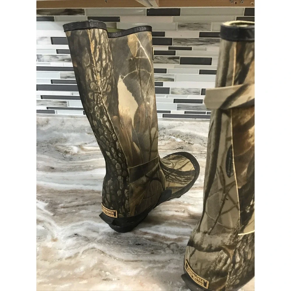 Bone Dry Waterproof Rubber 1000 grams Thinsulate Boots Steel Shank Men's Sz 8
